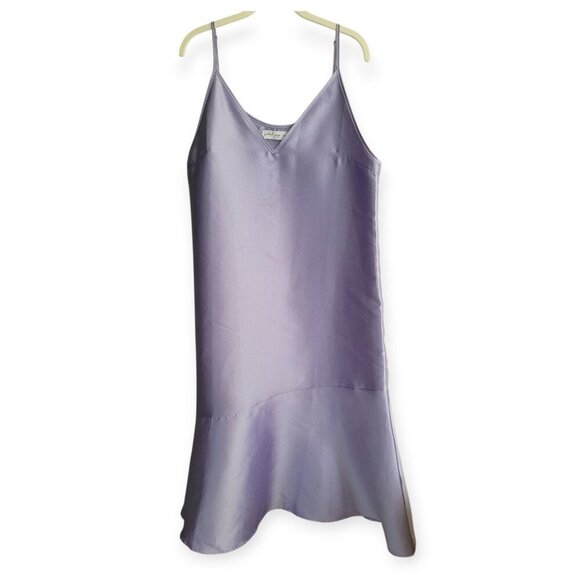 Petal & Pup Lavender Satin Midi Dress XL - Picture 5 of 12